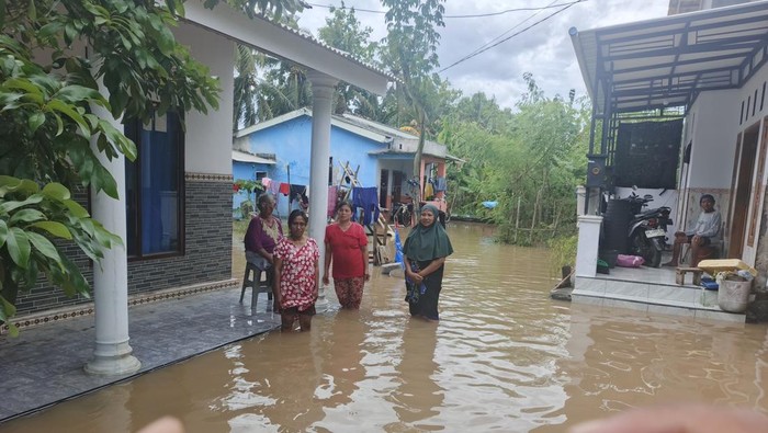 Banjir Rendam Sejumlah Wilayah Muncar Banyuwangi