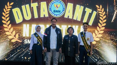 BNN Sambangi SMPN 70 Jakarta, Ajak Pelajar Lawan Narkoba