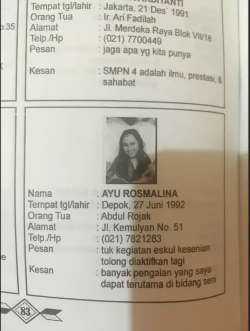 Buku Tahunan Artis
