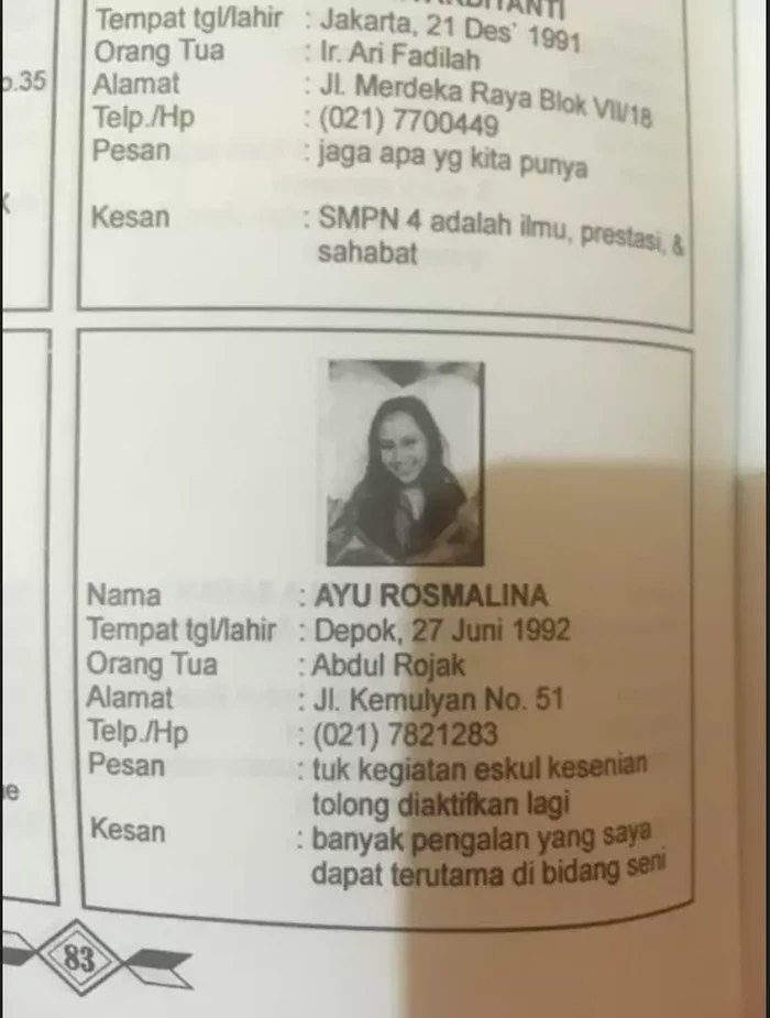 Buku Tahunan Artis