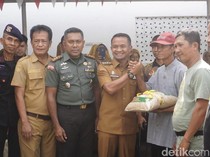 Bupati Bone Salurkan Bantuan 35.125 Kg Benih Padi untuk Petani