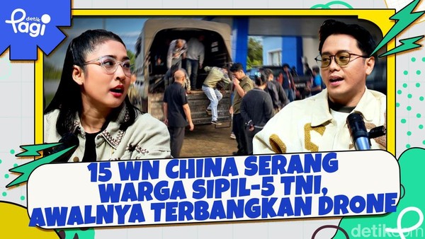 Video: 15 WN China Serang Warga Sipil-5 TNI, Awalnya Terbangkan Drone