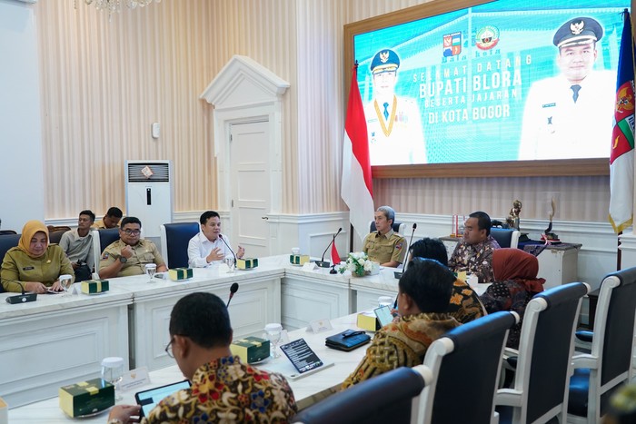 Ketua DPRD Kota Bogor Jelaskan Perda Sistem Pertanian Organik ke Pemkab Blora