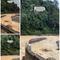 Viral! Curhat Wanita Padang, Jalan ke Batu Busuk Putus Total Akibat Banjir