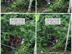 Viral Evakuasi Ibu Hamil di Padang Jelang Lahiran, Jalan Putus Akibat Banjir