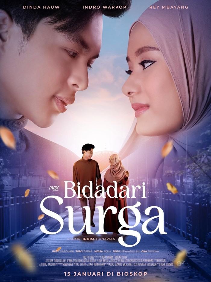 Poster film Bidadari Surga.