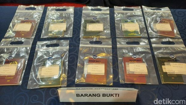 Imigrasi amankan 220 WNA langgar aturan. (Rachma Indira/detikcom)