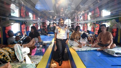 Jelang Nataru, Kapal Sungai Samarinda Dicek Total