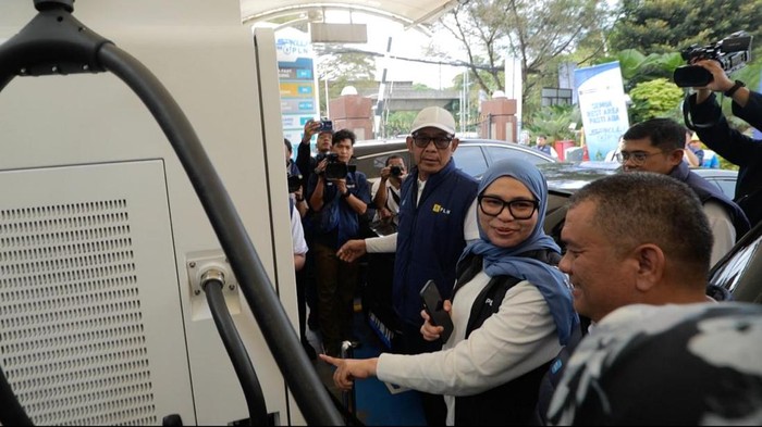 Jelang Nataru, PLN Uji Kesiapan SPKLU di Jalur Lampung-Surabaya