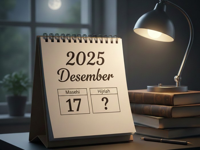 Hari Ini 17 Desember 2025 Tanggal Berapa Hijriah? Cek Kalendernya di Sini!