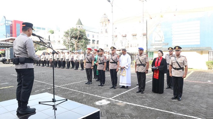 Sertijab Pejabat Polri di Polresta Manado, 2 Kapolsek-3 Kasat Berganti