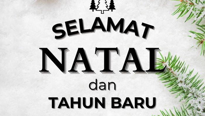 50+ Ucapan Natal 2025 dan Tahun Baru 2026 Simpel untuk Teman-Keluarga