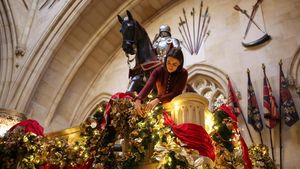 Kastil Windsor Bersolek Sambut Natal, Tradisi Meriah di Kediaman Kerajaan