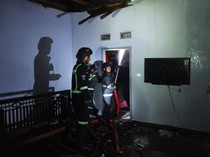 Lupa Matikan Api, Pabrik Tahu di Kuningan Hangus Terbakar