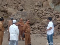 Seorang Penambang Galian C Ilegal Tewas Tertimbun Longsor di Malahayu Brebes