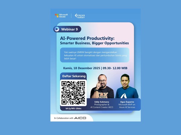 Kupas Tuntas Cara Bikin UMKM Maju dengan AI Lewat Webinar Ini