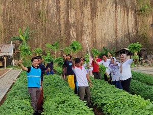 Lahan Bekas Tambang di Cilegon Disulap Jadi Area Pertanian-Hutan Tanaman Energi