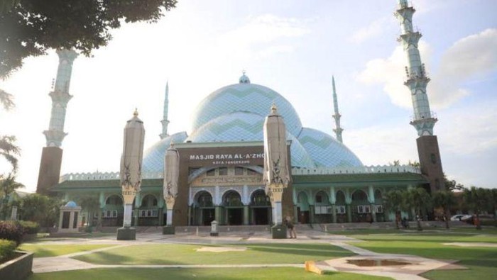 Viral Menara Masjid di Tangerang Goyang Diterpa Angin, Pemkot Buka Suara