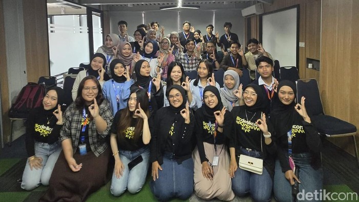 Onboarding Magang Hub batch 3 di detikcom, Selasa (16/12/2025).