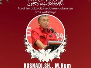 PDIP Jatim Sampaikan Duka Cita atas Wafatnya Kusnadi