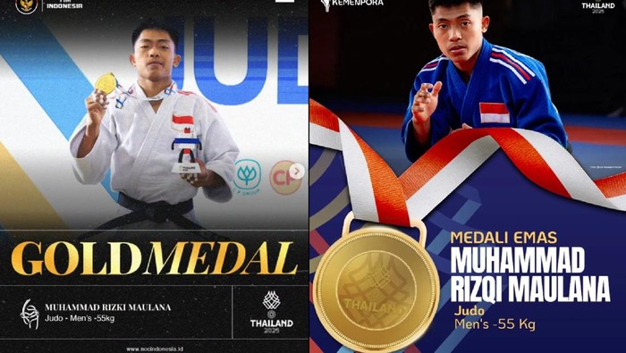 Muhammad Rizqi Maulana, Atlet Asal Karawang Raih Emas SEA Games 2025