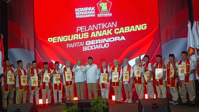 Asah Ujung Tombak, Gerindra Sidoarjo Bidik 14 Kursi DPRD di Pileg 2029