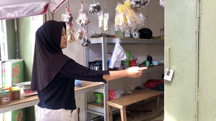 Ruko di Pasar Pagi Macan Lindungan Dibobol Maling, Satu Motor Raib