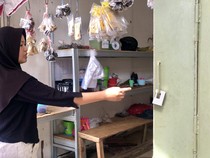 Ruko di Pasar Pagi Macan Lindungan Dibobol Maling, Satu Motor Raib