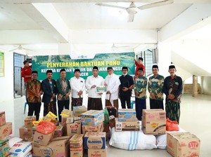 Pj Ketum PBNU Serahkan Bantuan Rp 1 Miliar untuk Korban Bencana Aceh