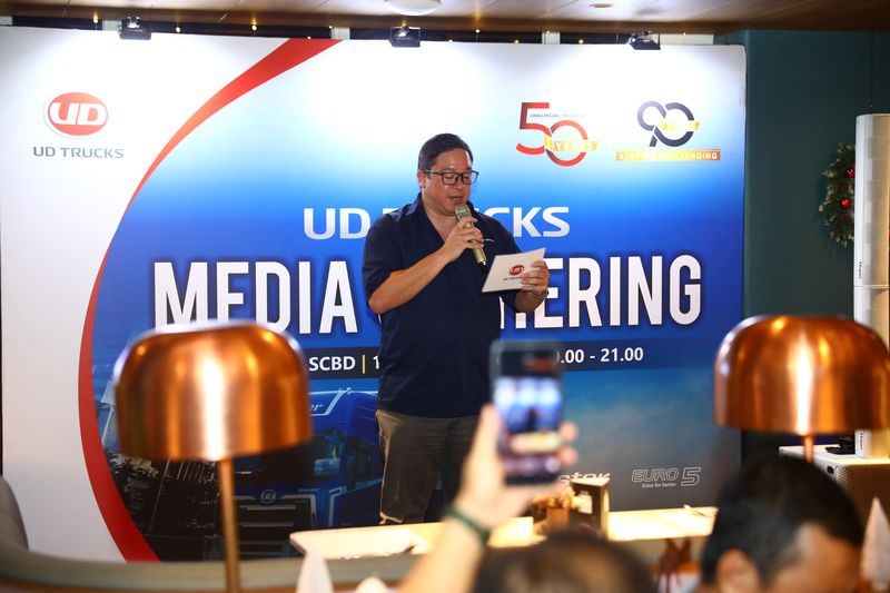 Presiden Direktur UD Trucks Indonesia, Johan Kleinsteuber Presiden Direktur UD Trucks Indonesia, Johan Kleinsteuber.