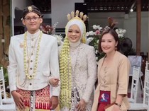 Momen Prilly Latuconsina Kasih Surprise Datangi Nikahan Salah Satu Fans di Yogya