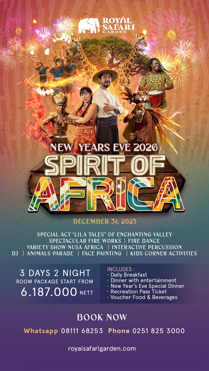 Mau Rayakan Tahun Baru 2026 Bernuansa Afrika? Cek di Sini