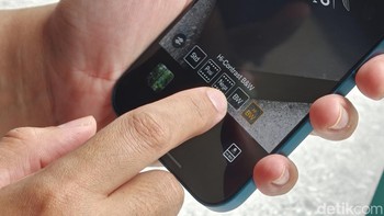 Ada sejumlah pilihan filter Ricoh yang dapat dipilih. Foto: Adi Fida Rahman/detikINET