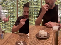 Dikira Permen Mint, Pria Ini Malah Ngunyah Handuk Hangat di Resto!