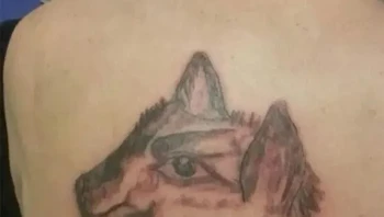 Kambing, anjing, atau apa? Foto: Tattoo Fails - Bad Tattoos Only via Bored Panda