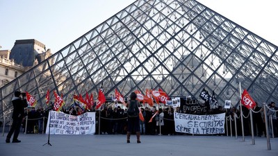 Aksi Mogok Pegawai Lumpuhkan Operasional Museum Louvre