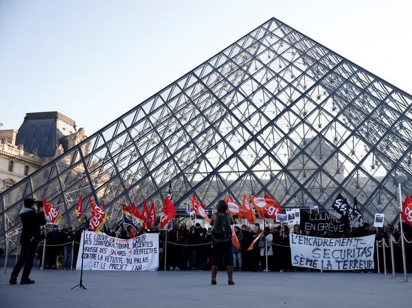 Aksi Mogok Pegawai Lumpuhkan Operasional Museum Louvre