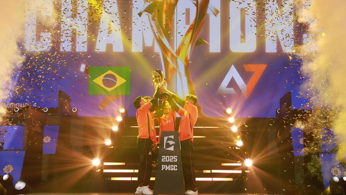 Kejuaraan dunia PUBG Mobile, PMGC 2025, telah berakhir. Gelar juaranya berhasil diraih oleh tim asal Brasil, yakni Alpha7 Esports. Lalu, bagaimana dengan tim yang mewakili Indonesia?