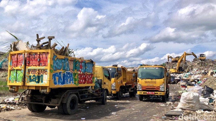 Volume Sampah di TPA Sukawinatan Palembang Naik Saat Musim Hujan