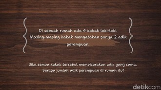 Kecerdasan Diuji Lewat Tes Asah Otak, Selesaikan 7 Soal Ini Kurang dari Semenit!