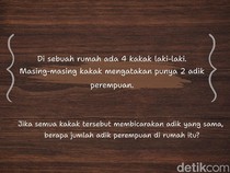 Kecerdasan Diuji Lewat Tes Asah Otak, Selesaikan 7 Soal Ini Kurang dari Semenit!