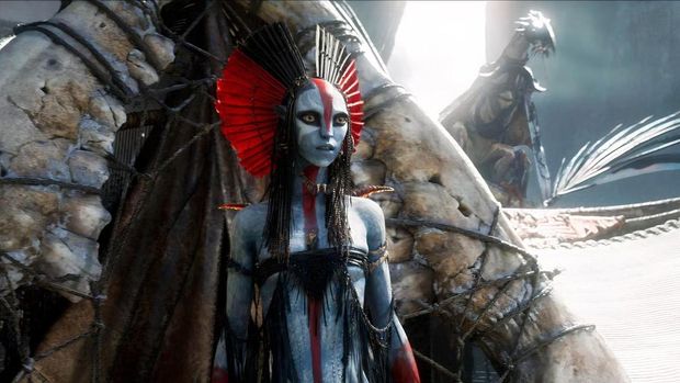Cuplikan adegan dalam film Avatar: Fire and Ash (2025).