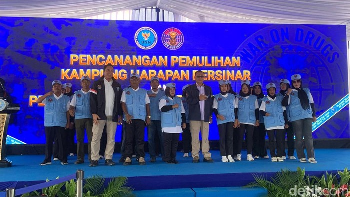 BNN Canangkan Program Pemulihan Kampung Harapan Bersinar di Muara Bahari Jakut