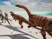 Herannya Ilmuwan Temukan Jejak Dinosaurus Berjalan Memutar