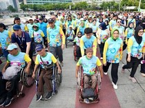 Fatma Saifullah Yusuf Ajak Disabilitas Lebih Semangat Jalani Kehidupan