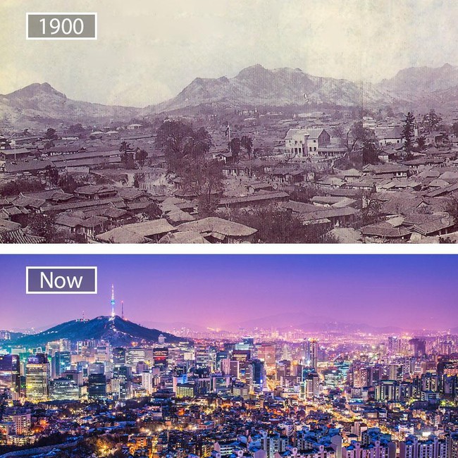 Foto Dulu vs Kini Ungkap Perubahan Drastis Kota Terkenal, Bikin Melotot