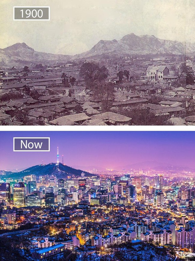 Foto Dulu vs Kini Ungkap Perubahan Drastis Kota Terkenal, Bikin Melotot