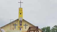 Dibangun Cuma 4 Bulan, Gereja di NTT Pecahkan Rekor MURI