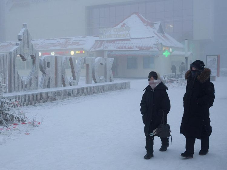 Hiruk Pikuk Warga Yakutsk Saat Diterpa Suhu Minus 45 Derajat Celsius