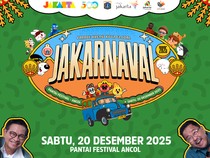 Jakarnaval 2025 Hadirkan Parade 12 IP Lokal Bertaraf Internasional
